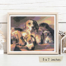 French Hounds Mini Cross Stitch Kit