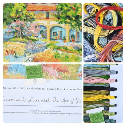 Provence Cross Stitch Kit | Vincent Van Gogh