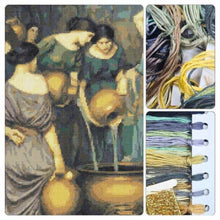 The Danaides Cross Stitch Kit - Premium Cross Stitch Kit - John William Waterhouse