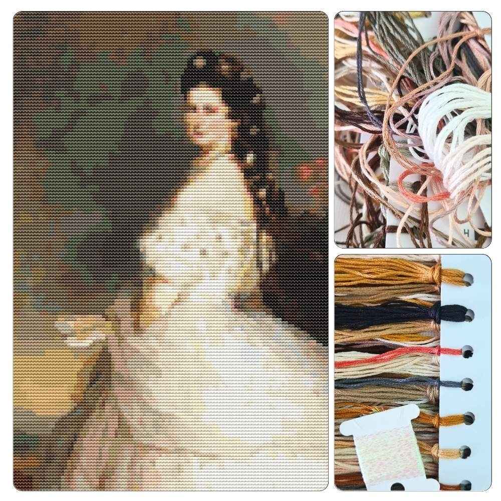 Empress Elizabeth of Austria Cross Stitch Kit