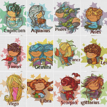 Zodiac Series Cross Stitch Kit Pack