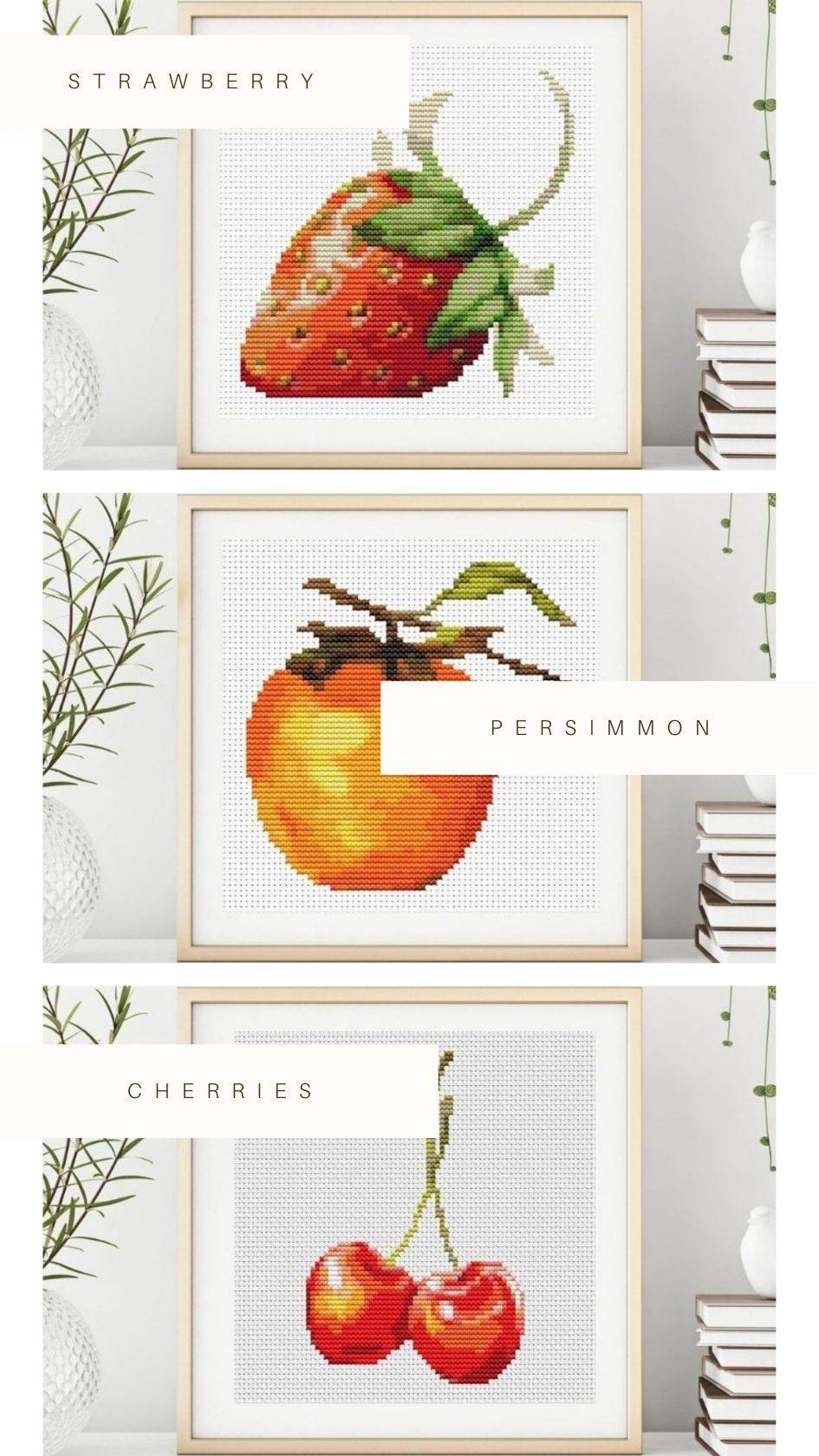 Fruit Series by The Art of Stitch