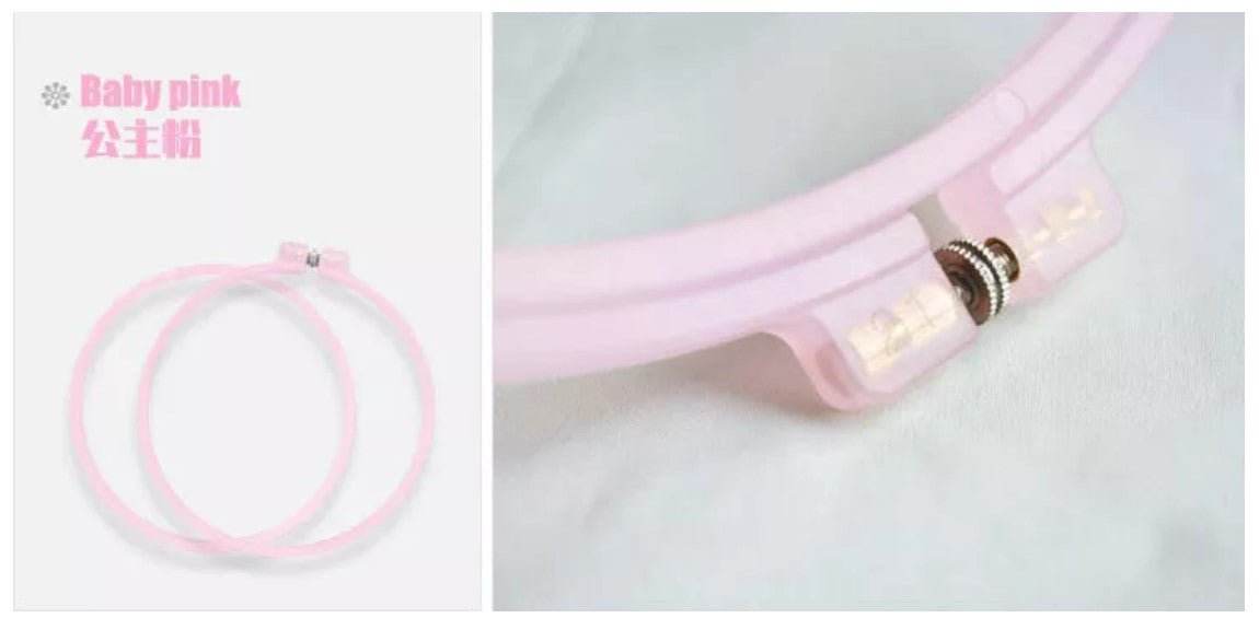 Plastic Embroidery Hoops by Supplies