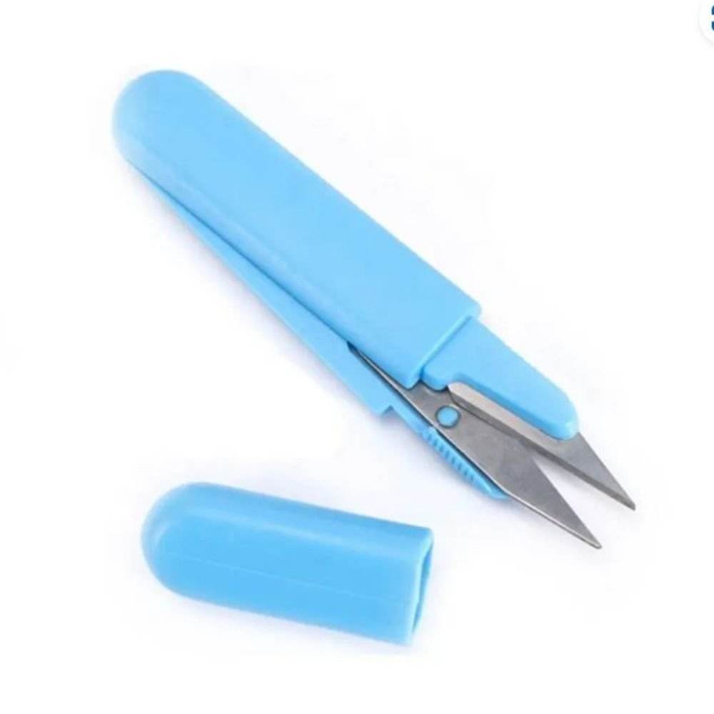 Black Cross Stitch Scissors, Thread Cutter by Supplies