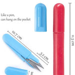 Black Cross Stitch Scissors, Thread Cutter by Supplies