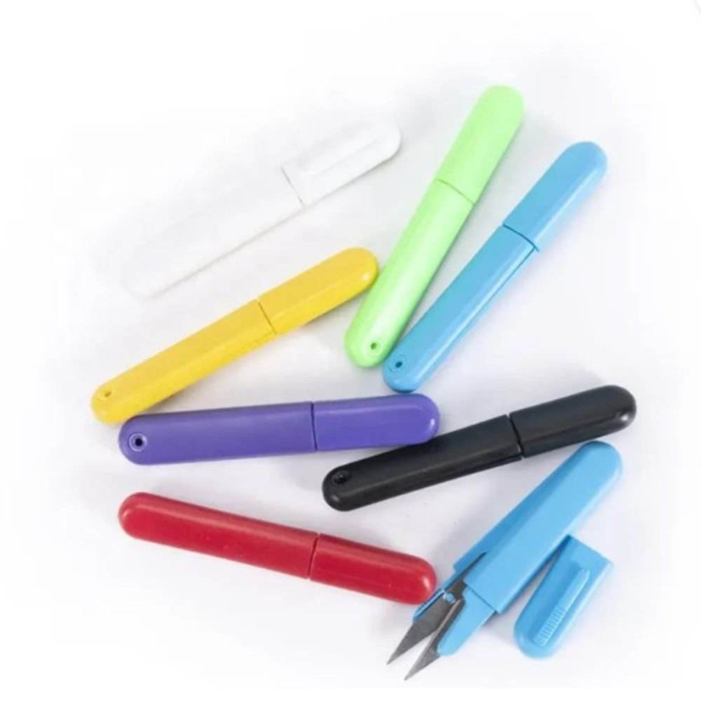 Black Cross Stitch Scissors, Thread Cutter by Supplies